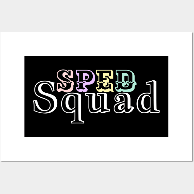 Sped Squad Wall Art by Horisondesignz